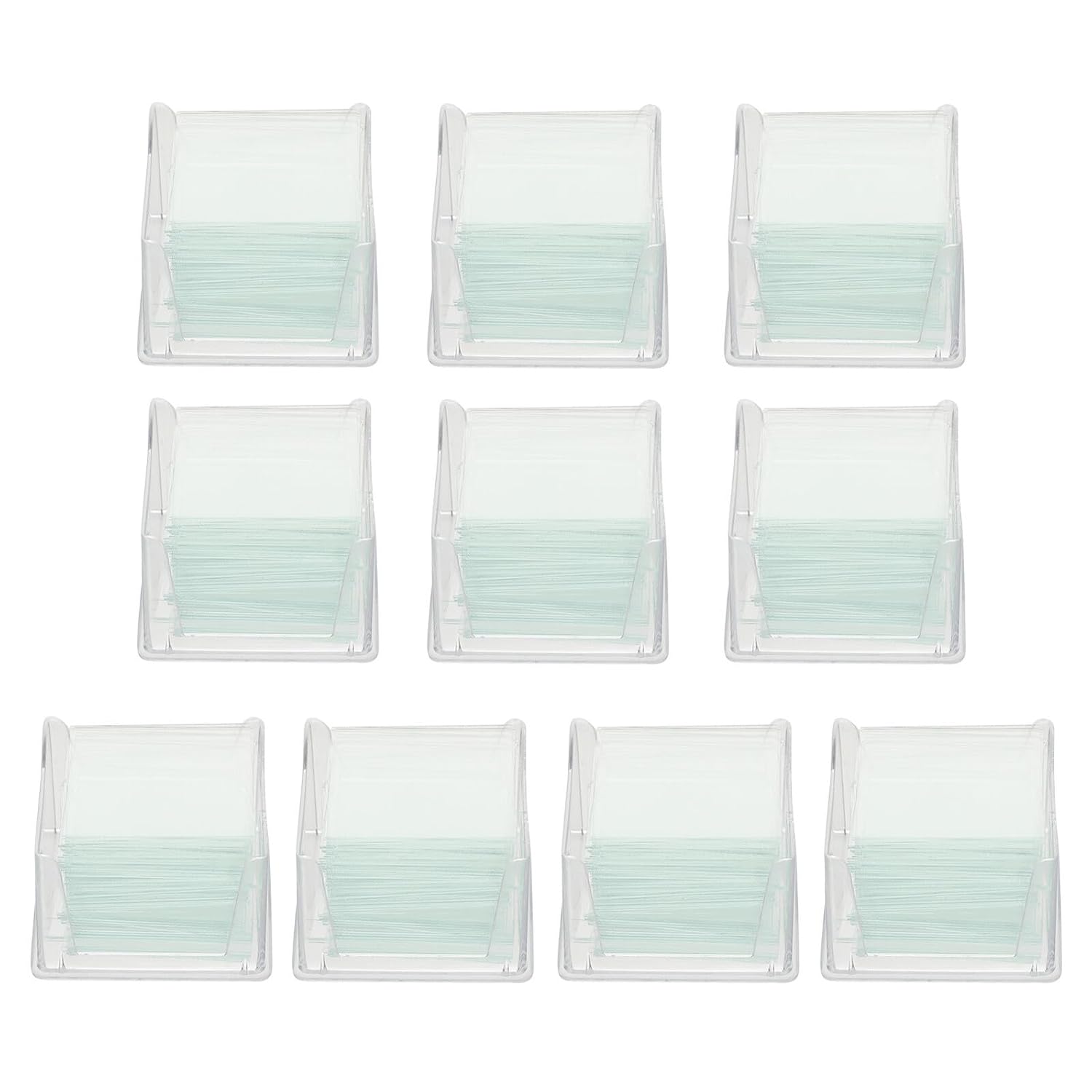 FUOYLOO 1000 Pcs Optical Glass Cover Slips Non-fogging Square Microscope Covers for Lab Education Vacuum Packed for Sample Identification
