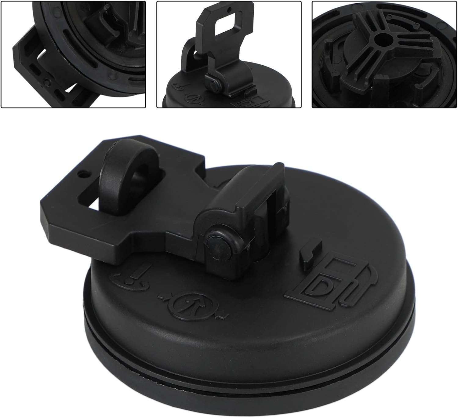 Hydraulic Locking Fuel Tank Cap Fit For Skid Steer Loader:216 216B 216B3 226B 226B3 228 232B 236 236B 236B3 236D 242B 242B3 242D 246C 246D 248 252B 252B3 256C 262C 262C2 262D 268B 272C 272D