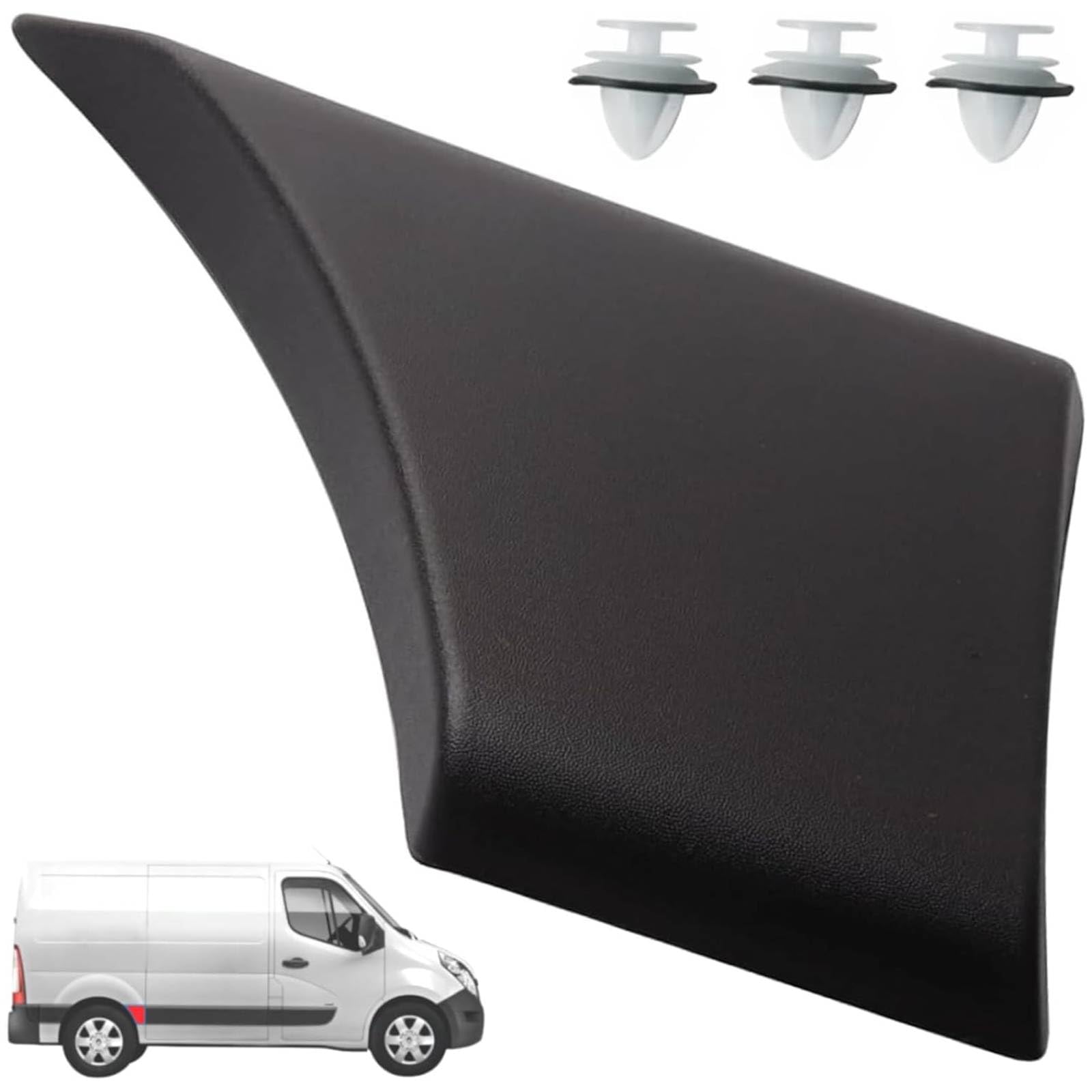 Twowinds - Modanatura Laterale Carrozzeria 768F30004R Compatibile con Nissan NV400, Renault Master 3, Opel Movano 3 (2010-) - Passaruota Posteriore Destro (Lato Passeggero) - Pannello Protezione