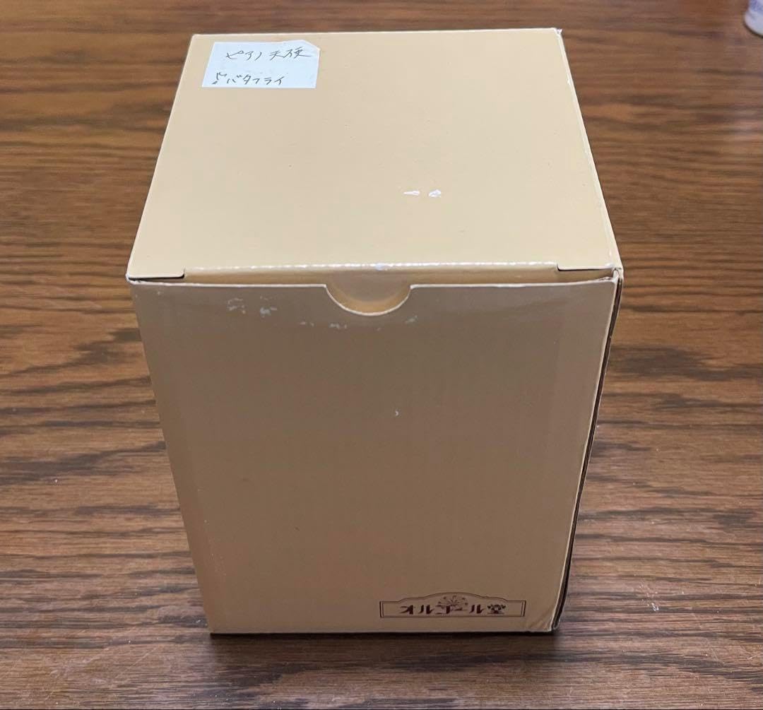 美品】小樽 オルゴール堂 ジュエリーボックス 蝶々 星に願いを