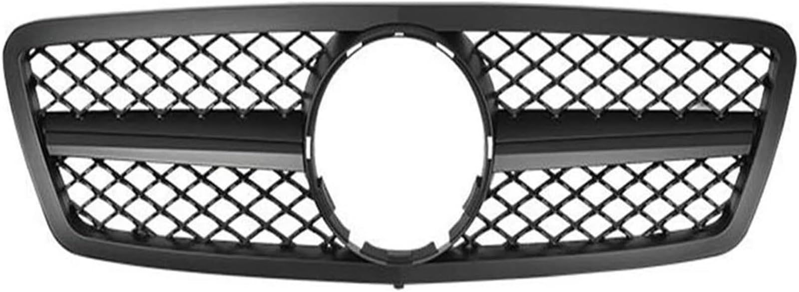 Calandre avant Benz Classe C W203 2000-2006 noir mat C230 C240 C320 - 3
