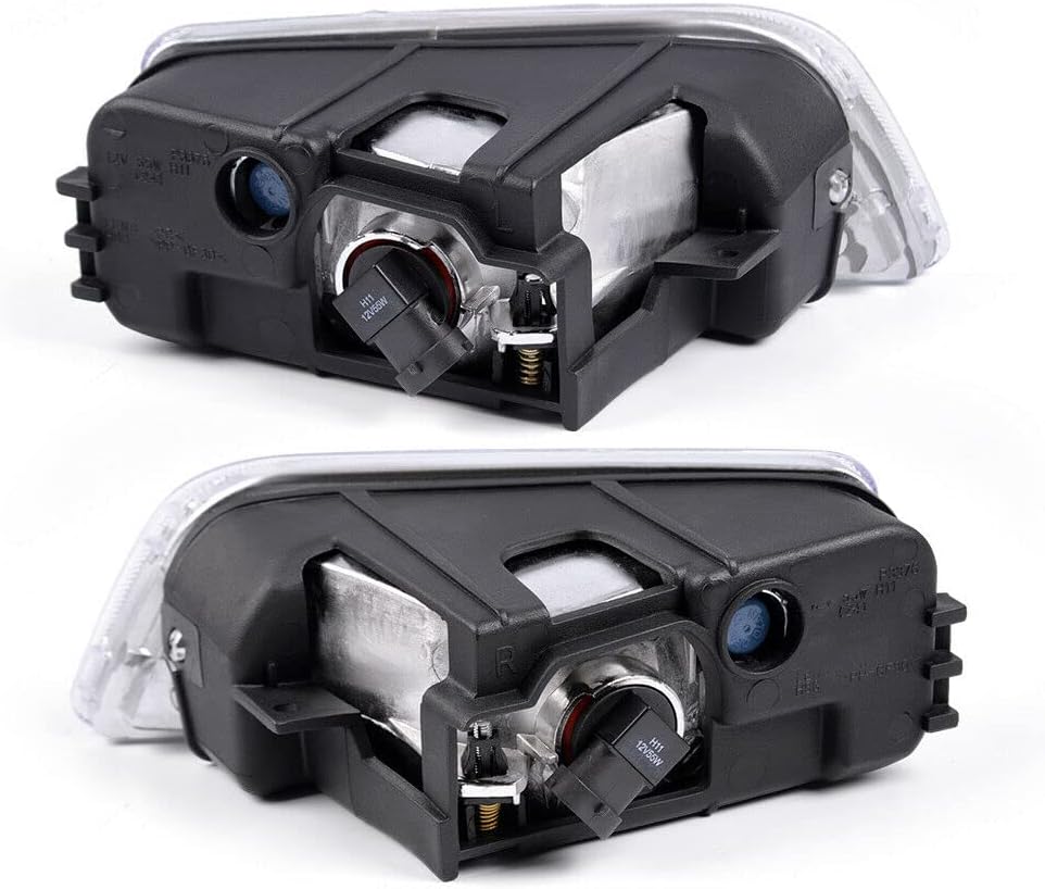 Pair of Front Bumper Fog Driving Lights with Halogen Bulbs Compatible for 2003-2007 Accord Acura TL 4DR | Fits OE WJ30014209