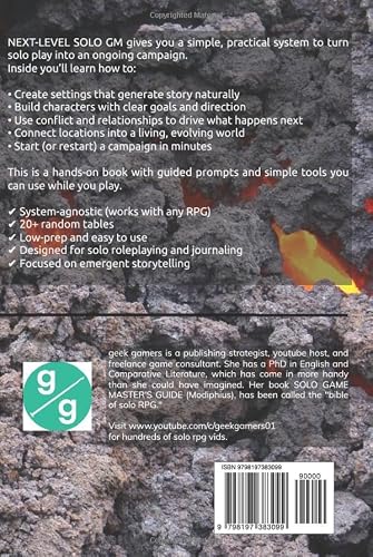 Next-level Solo GM: Advanced Solo RPG tricks made easy – vue 2