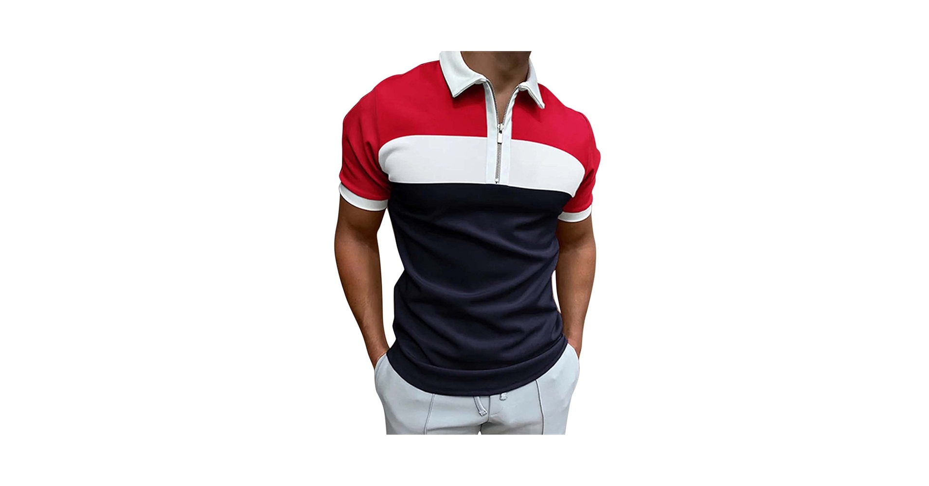 Amazon.com: Turn Down Shirt Men Casual Polo Shirts Athletic