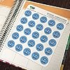 Creighton University Bluejays 1" Planner Calendar Scrapbooking Crafting Clear Stickers #4