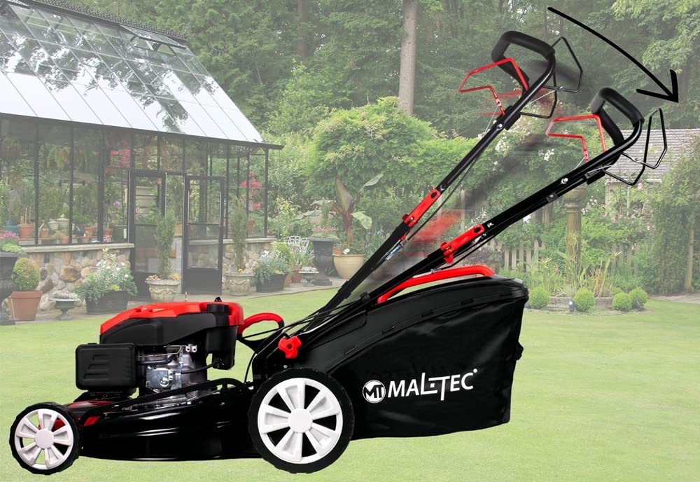 MalTec MasterBlade kosiarka do trawy 17300W Turbo, 60 l, szerokość cięcia 51 cm, 8-stopniowa regulacja wysokości koszenia, do trawników o powierzchni do 2800 m², z pojemnikiem na trawnik
