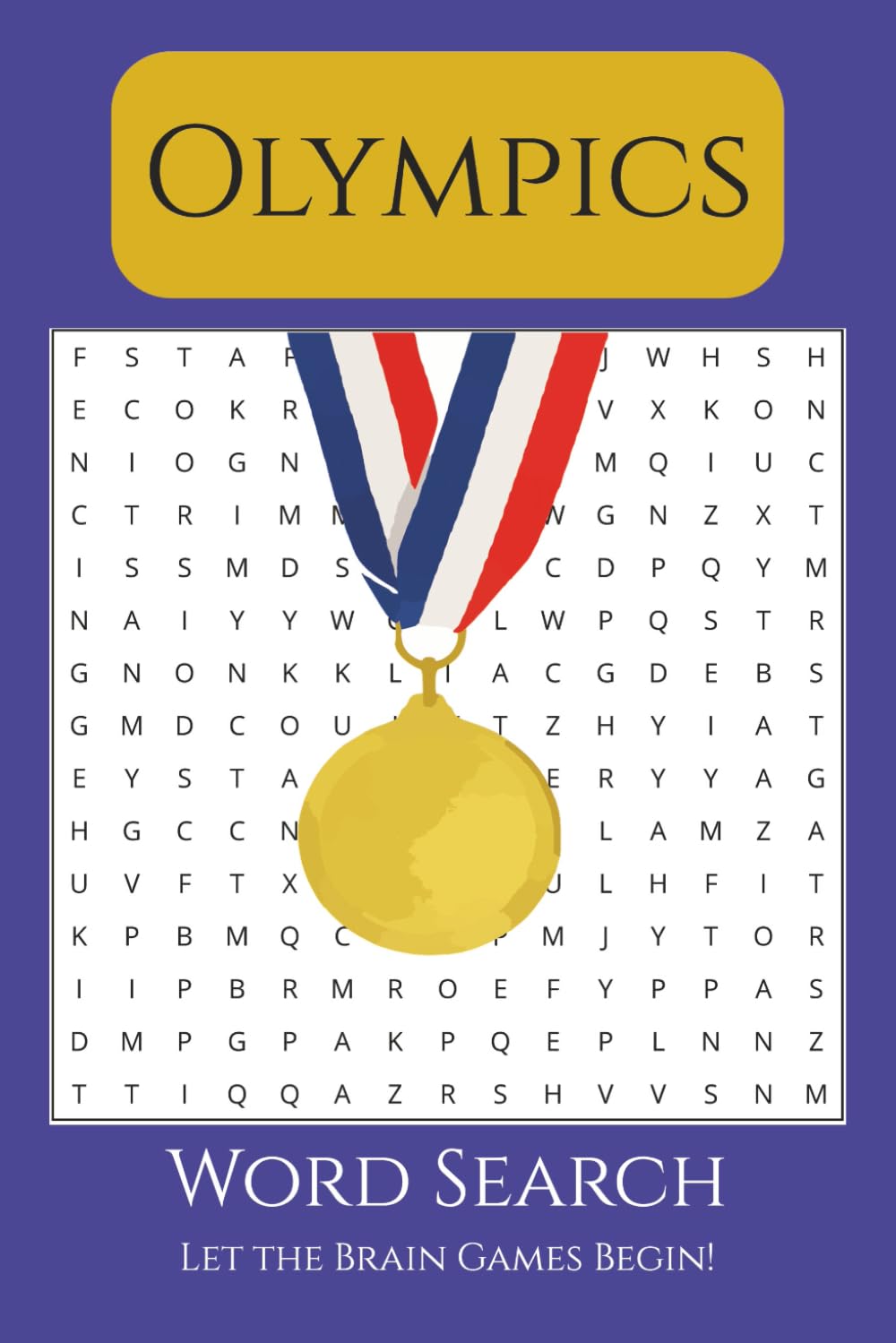 Olympics Word Search: Word Search Brain Games for Adults, Teens, Seniors | 6x9 inches | 110 pages | 50+ Puzzles
