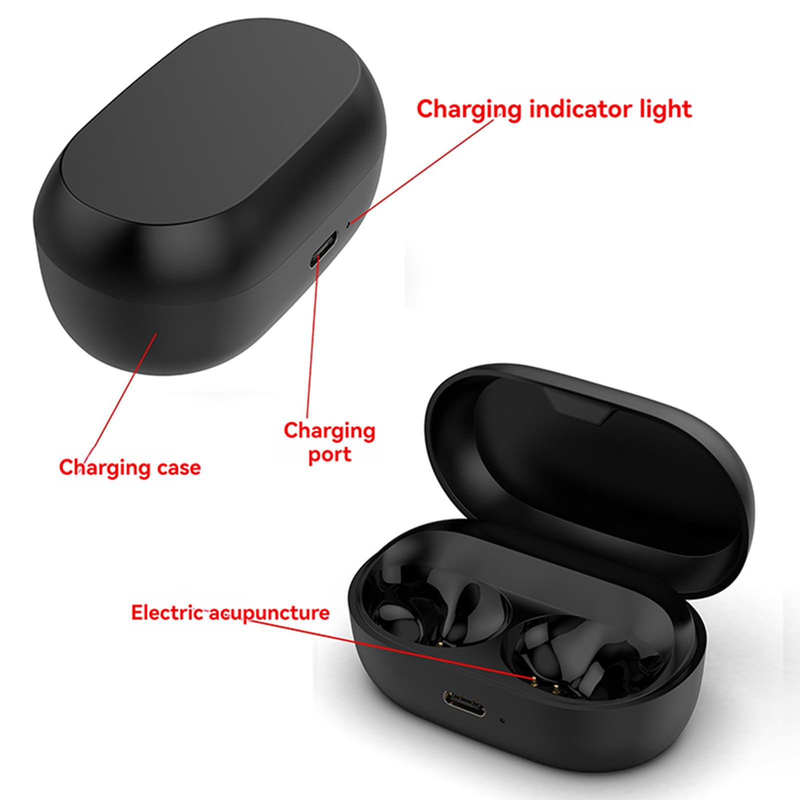 Vervangende Oplader voor 7 Pro / 7 Active, Oplaadetui voor Oordopjes, USB C 600mAh Oplaaddoos voor Oordopjes met Indicatielampje Vervangende Oplader voor 7 Pro / 7 Active, Oplaadetui voor Oordopjes, USB C 600mAh Oplaaddoos voor Oordopjes met Indicatielampje