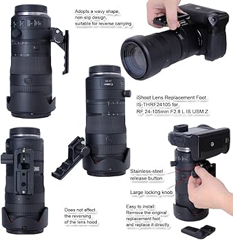 Amazon | iShoot カメラリング式三脚座足、レンズサポート襟 Amazon | iShoot カメラリング式三脚座足、レンズサポート襟