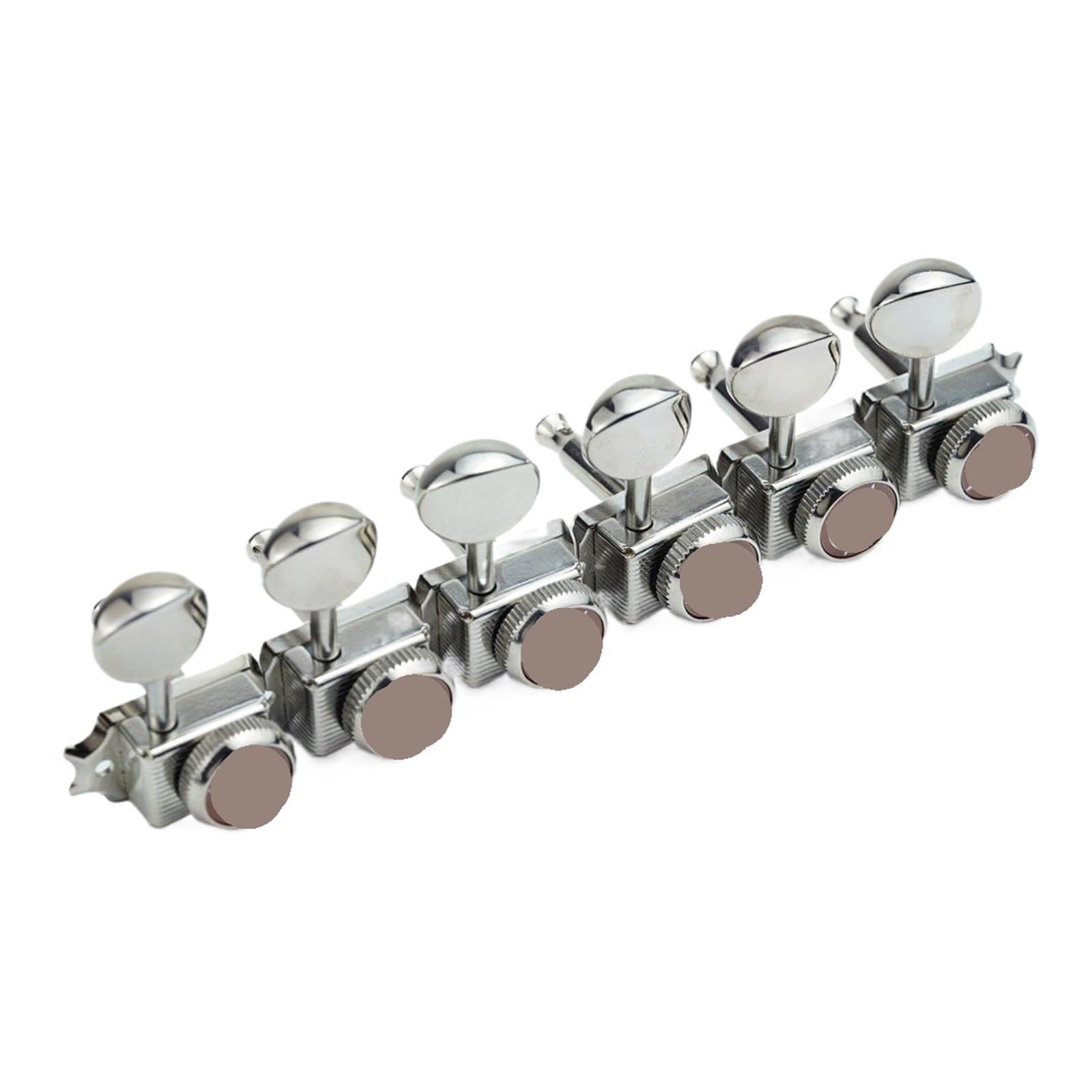 6 Stücke Gitarre Locking Tuner Chrom Metall Lock String Vintage Deluxe Stimmschlüssel Pegs Mechaniken Set for ST TL(CR)