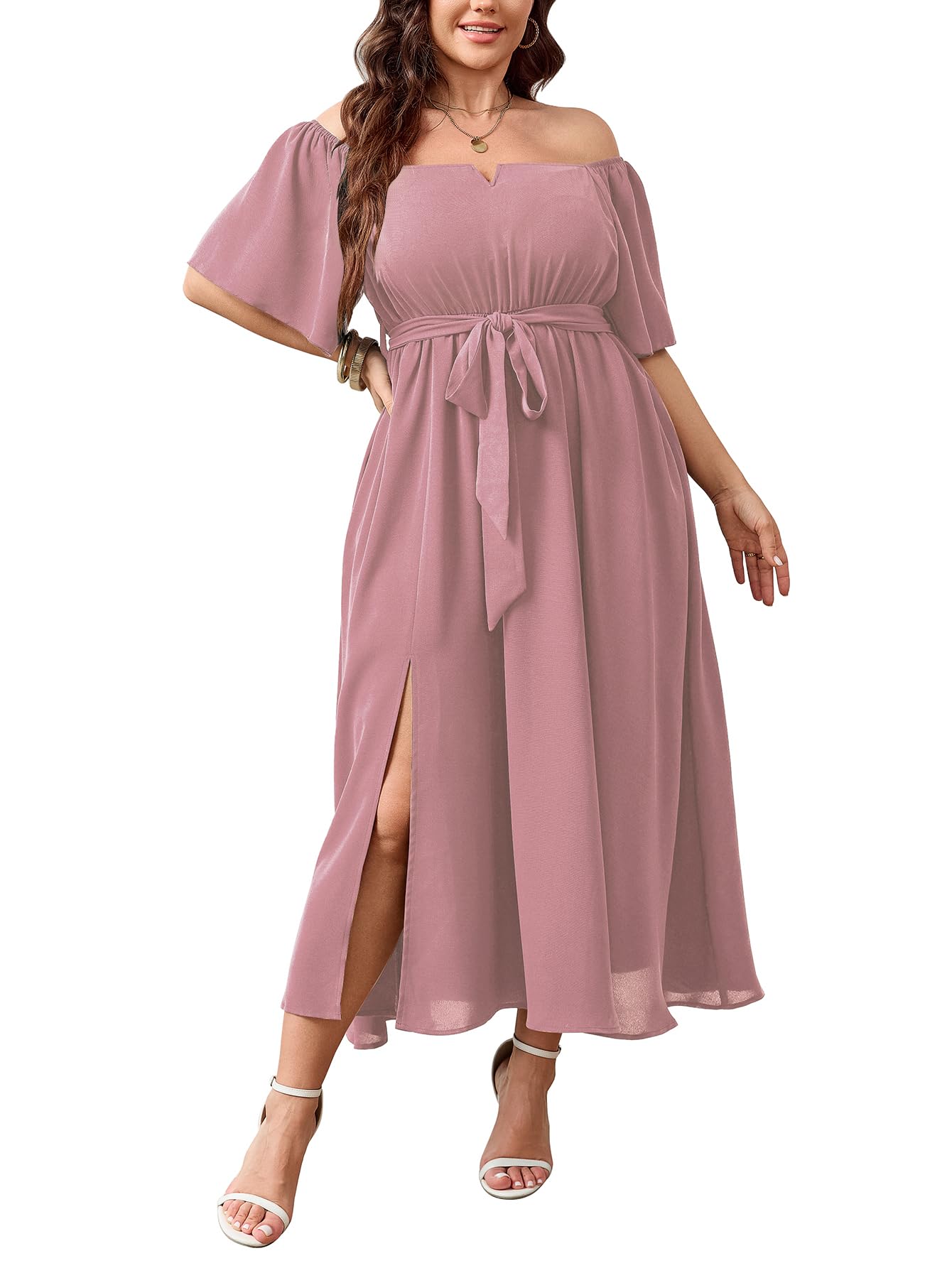 SCOMCHIC Womens Plus Size Formal Dresses