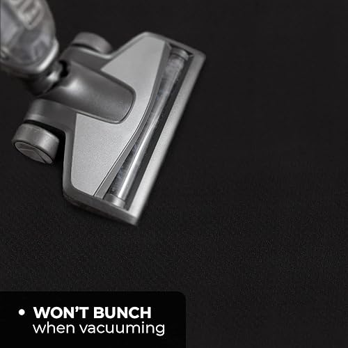 Miniatura 6 de House, Home and More Alfombra antideslizante para interiores, color negro, 3 pies x 3 pies