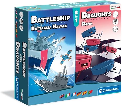 Clementoni Battaglia Navale Battle Ship Board Game