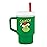 Infantino My 1st Tumbler, Silicone Sippy Cup with Straw & Handle, Spill-Resistant Baby Cup for On-the-Go, BPA-Free Transition Bottle, Grinch Green