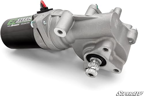 Miniatura 2 de SuperATV EZ-STEER Kit de dirección asistida para Can-Am Maverick X3 2017-2021 (ver ajuste)  Potente motor de 400 W  Reduce el esfuerzo de dirección