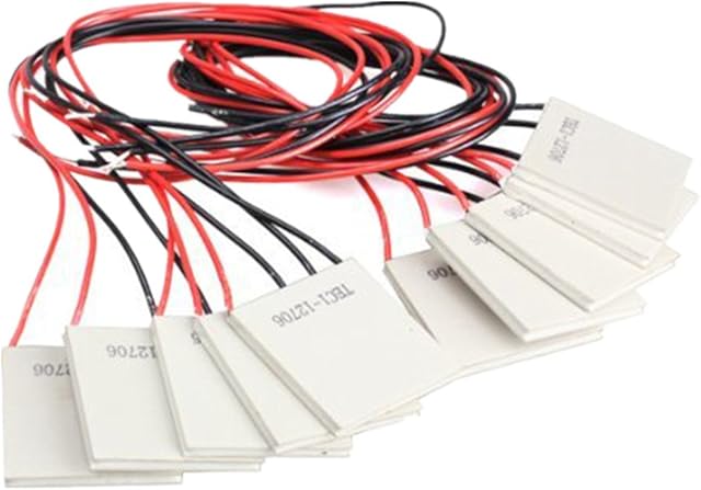 GeeBat 10PCS TEC1-12706 Thermoelectric Cooler Heat Sink Heatsink Cooling Peltier 12V 5.8A