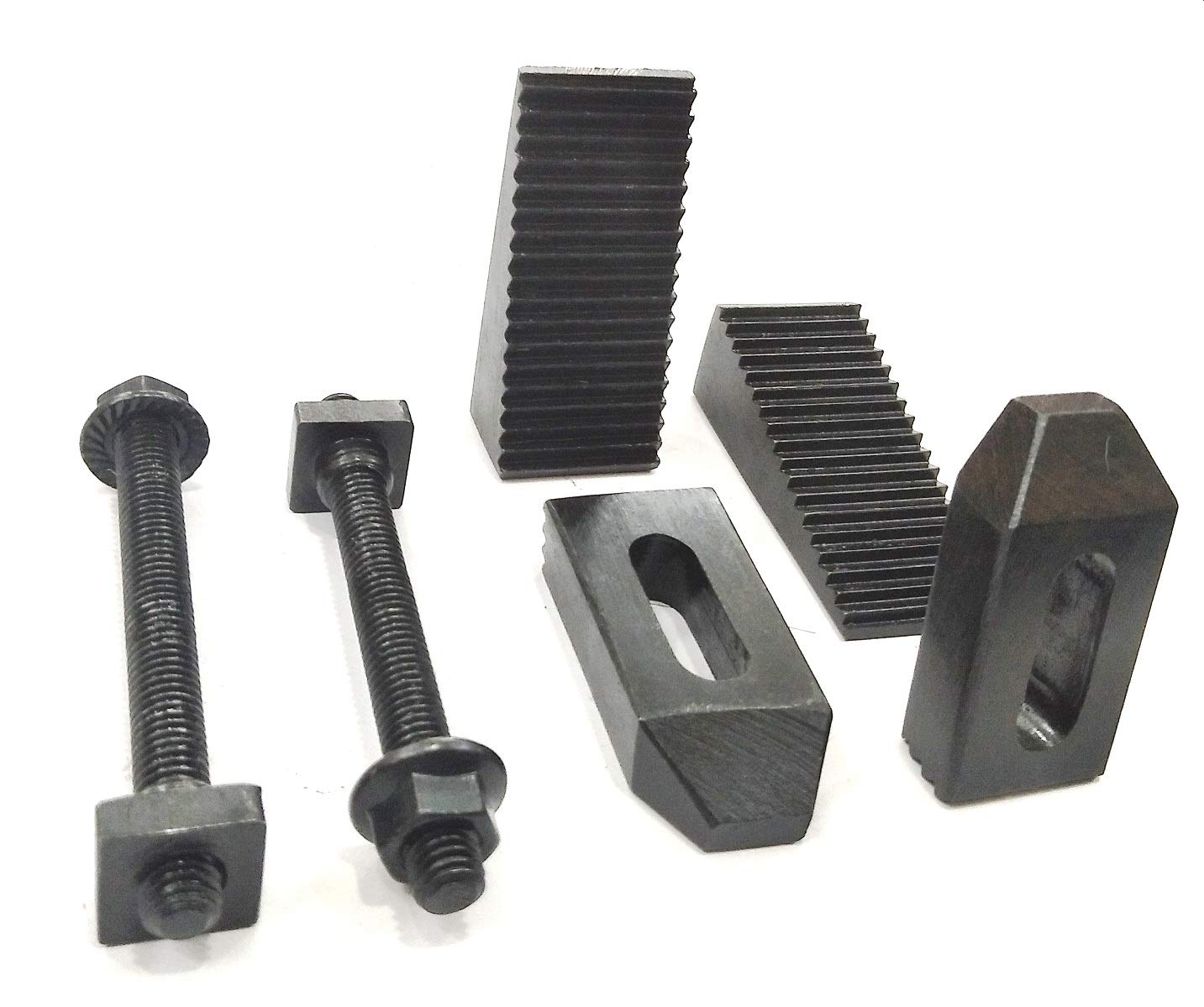 M6 Clamp Kit Set (6 mm) Suitable for 3" (75mm) & 4" (100 mm) Rotary Table Precious Quality Machine Tools, Black - Image 4