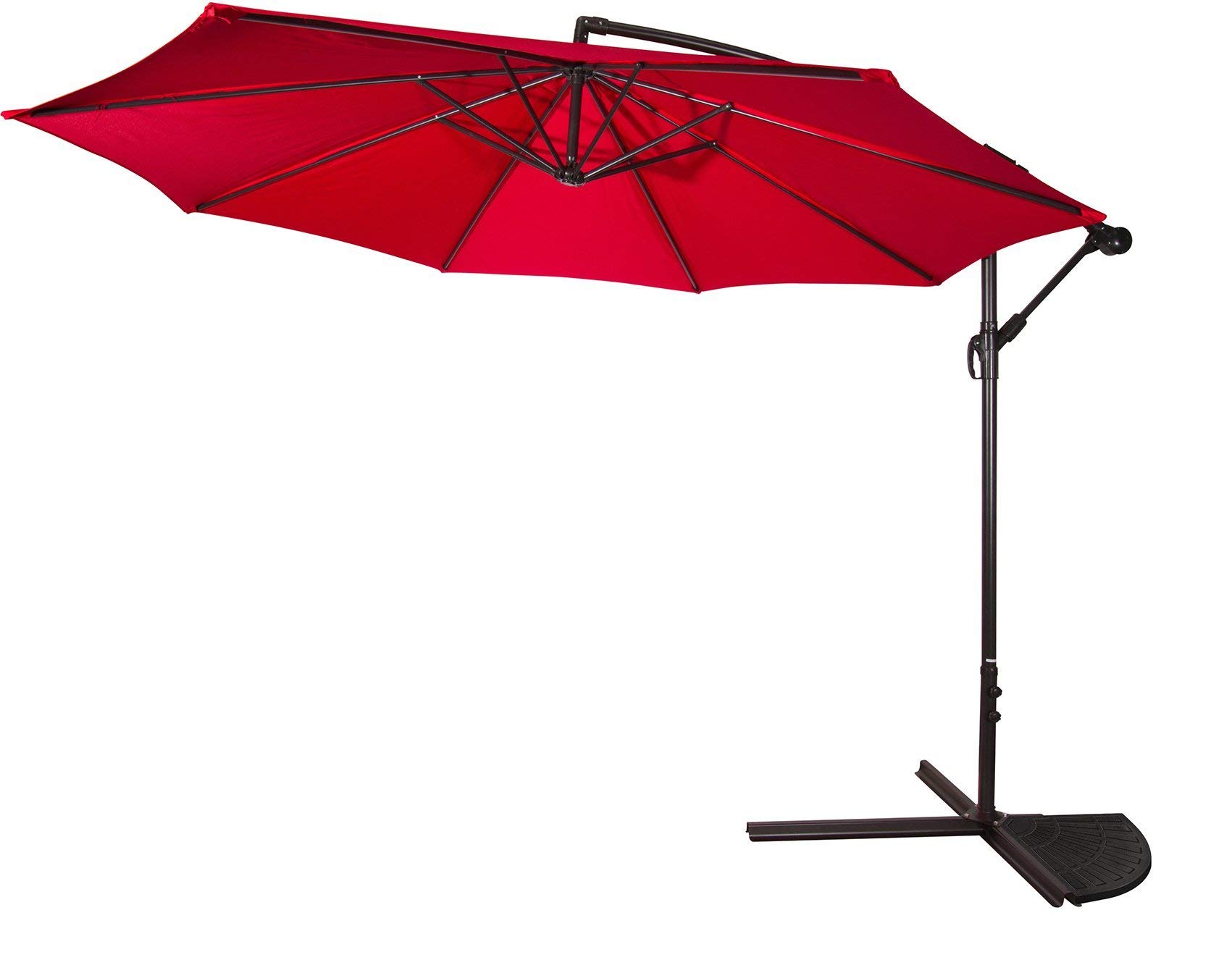 Amazon Com Trademark Innovations Resin Umbrella Base Weight For Offset Umbrella 30lbs Garden Outdoor