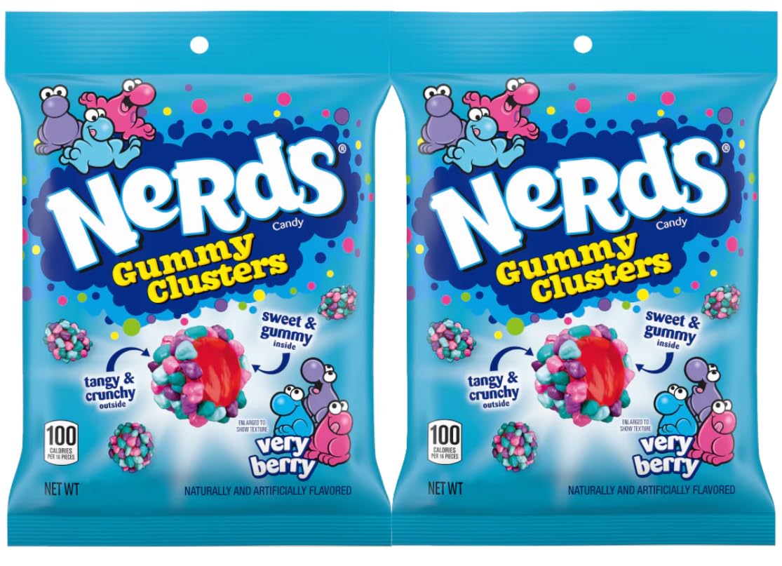 Nerds Clusters Very Berry 2x 113g