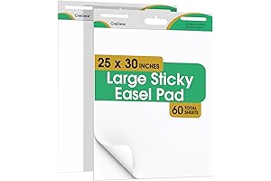 Paper Flip Chart: 25 x 30 Inch Sticky Easel Pads