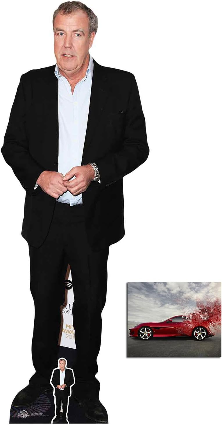 Fan Pack - Jeremy Clarkson Lifesize and Mini Cardboard Cutout / Standup - Includes 8x10 Star Photo