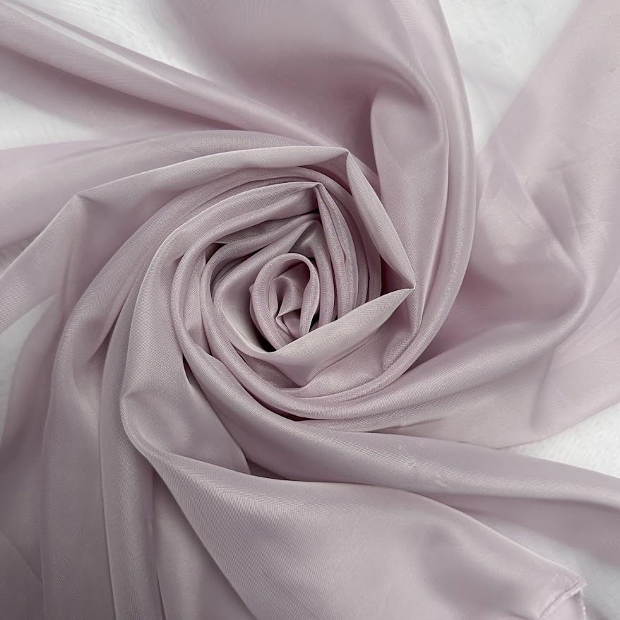 Megachest Wedding Voile Fabric 58 Inches Wide DIY Material (Violet Tulle, 10 Meters Long) โ image 1