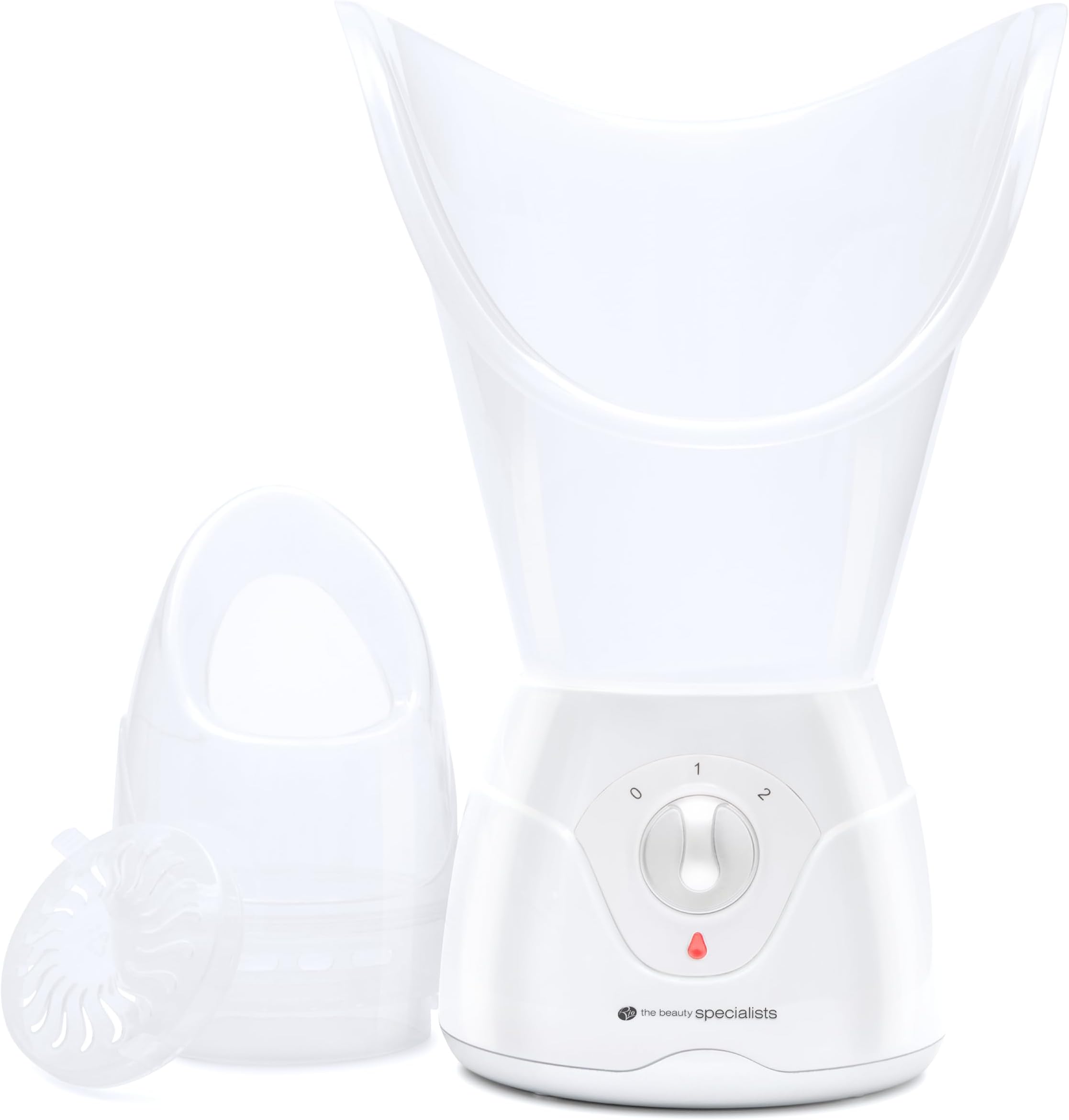 Rio Facial Steamer and Face Sauna Spa for Effective Deep Skin Cleansing, Opens Pores & Removes Blackheads, Nose Attachment for Congestion Relief