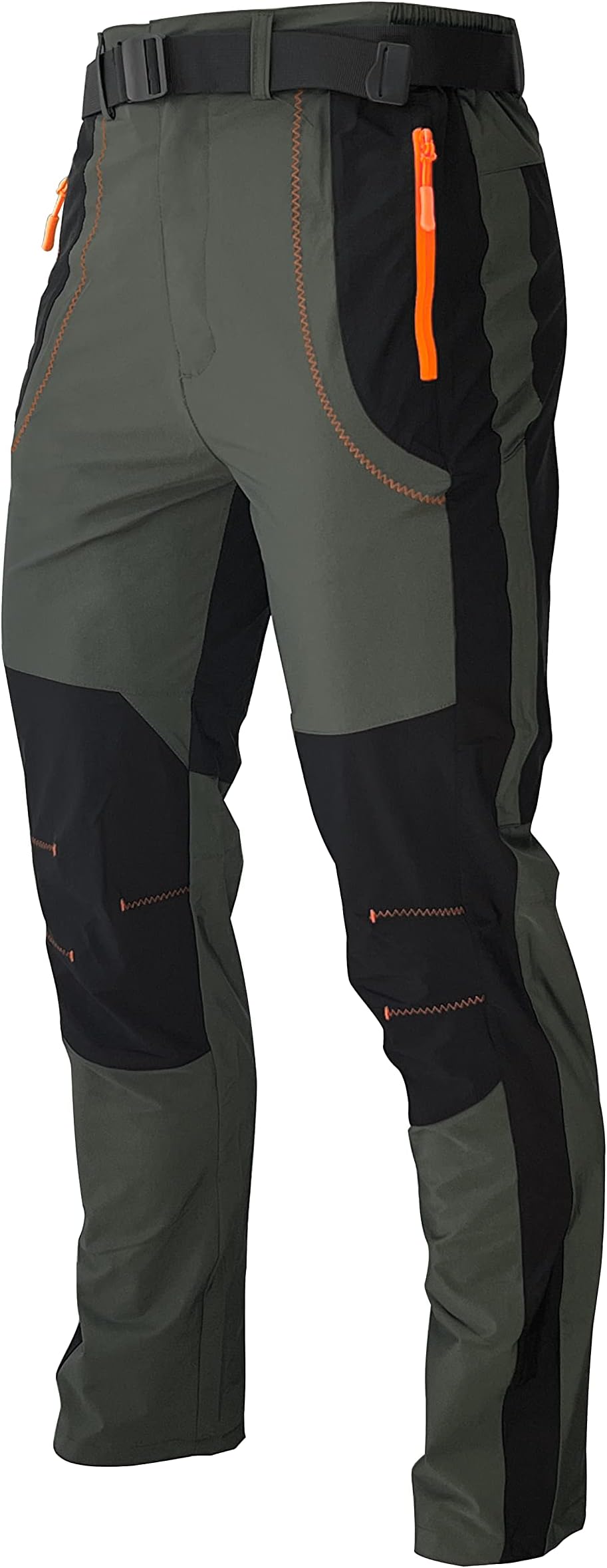 Mens Stretch Work Hiking Pants Quick Dry Lightweight Waterproof Outdoor Travel Climbing Fishing Pants