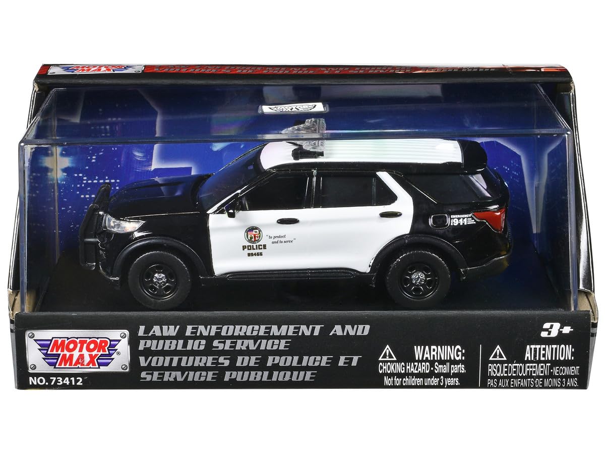 Motormax 2022 Ford Police Interceptor Utility LAPD (Los Angeles