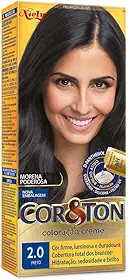 Tintura Cor&Ton Niely Mini Kit 2.0 Preto, 180 g