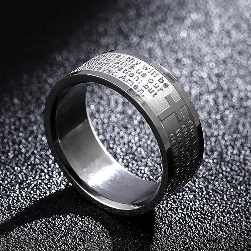 Zense ZR0152 - Anello da uomo con incisione