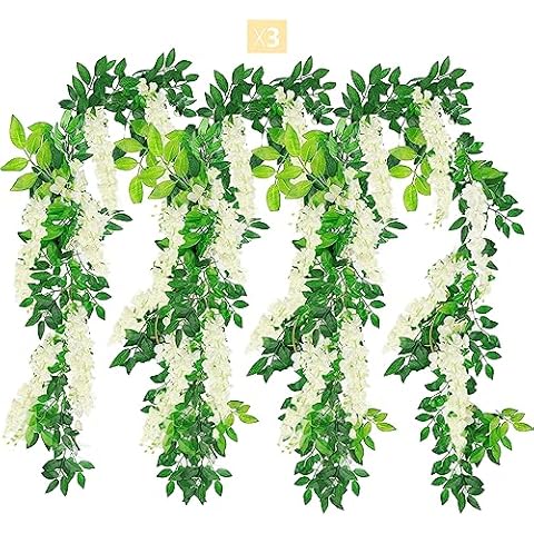 Guirlande de Glycine Artificielle ZIOYA Cover