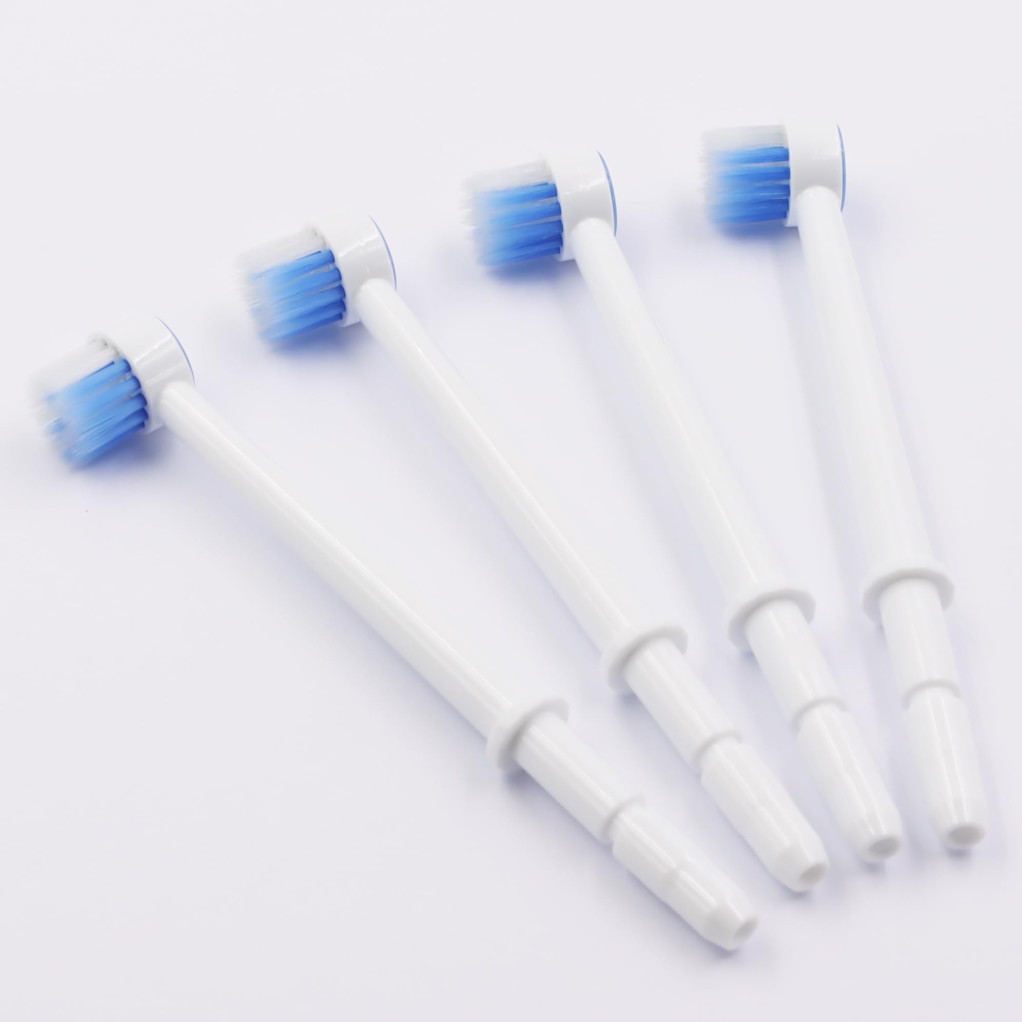 Waterpik Replacement Tips Compatible with Aquarius, WP-667, WP-660, WP-100, WP-900, WP-580; 4 Brush Heads
