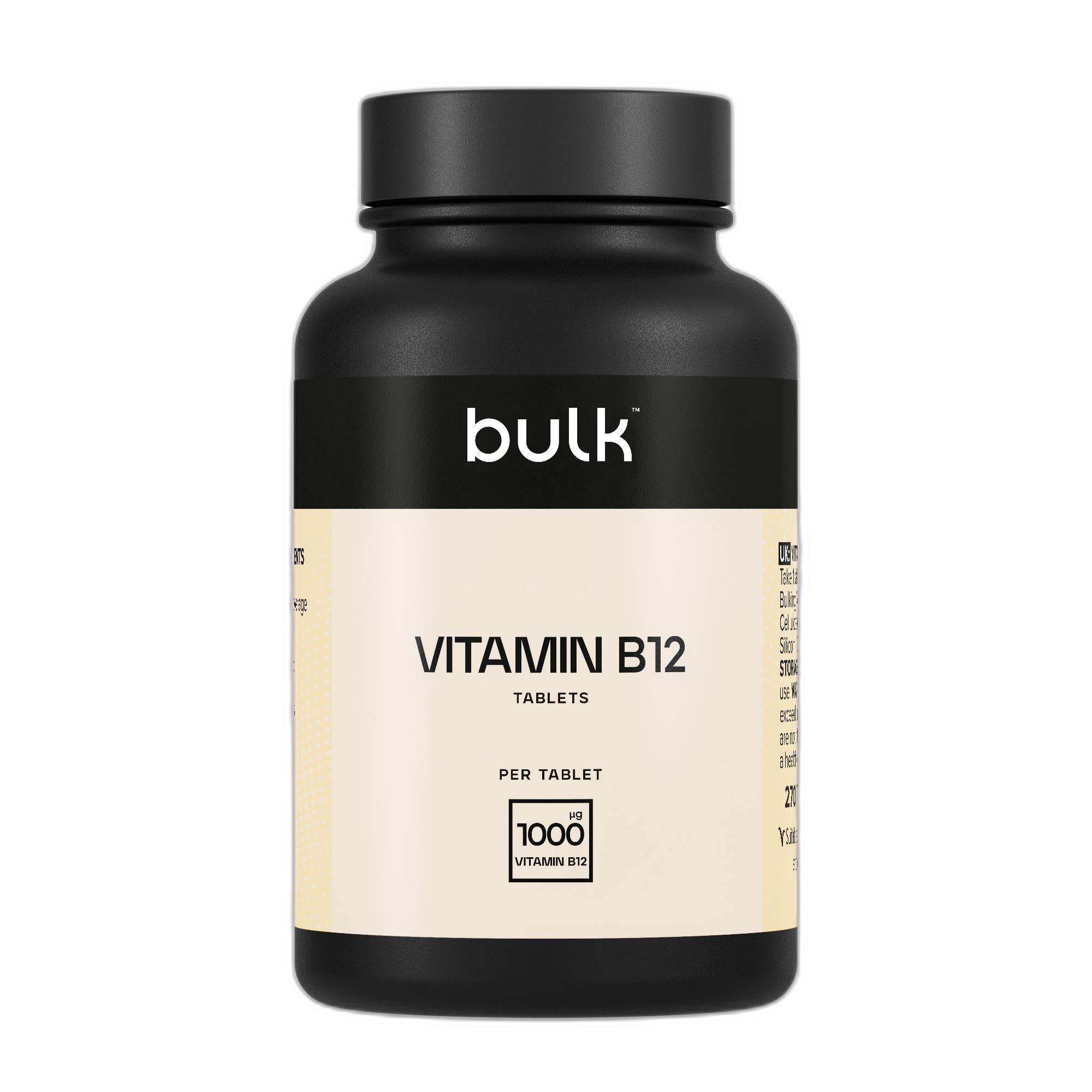 Bulk Powders Vitamin B12 1000 Mcg Tablets - Pack Of 60 Tablets