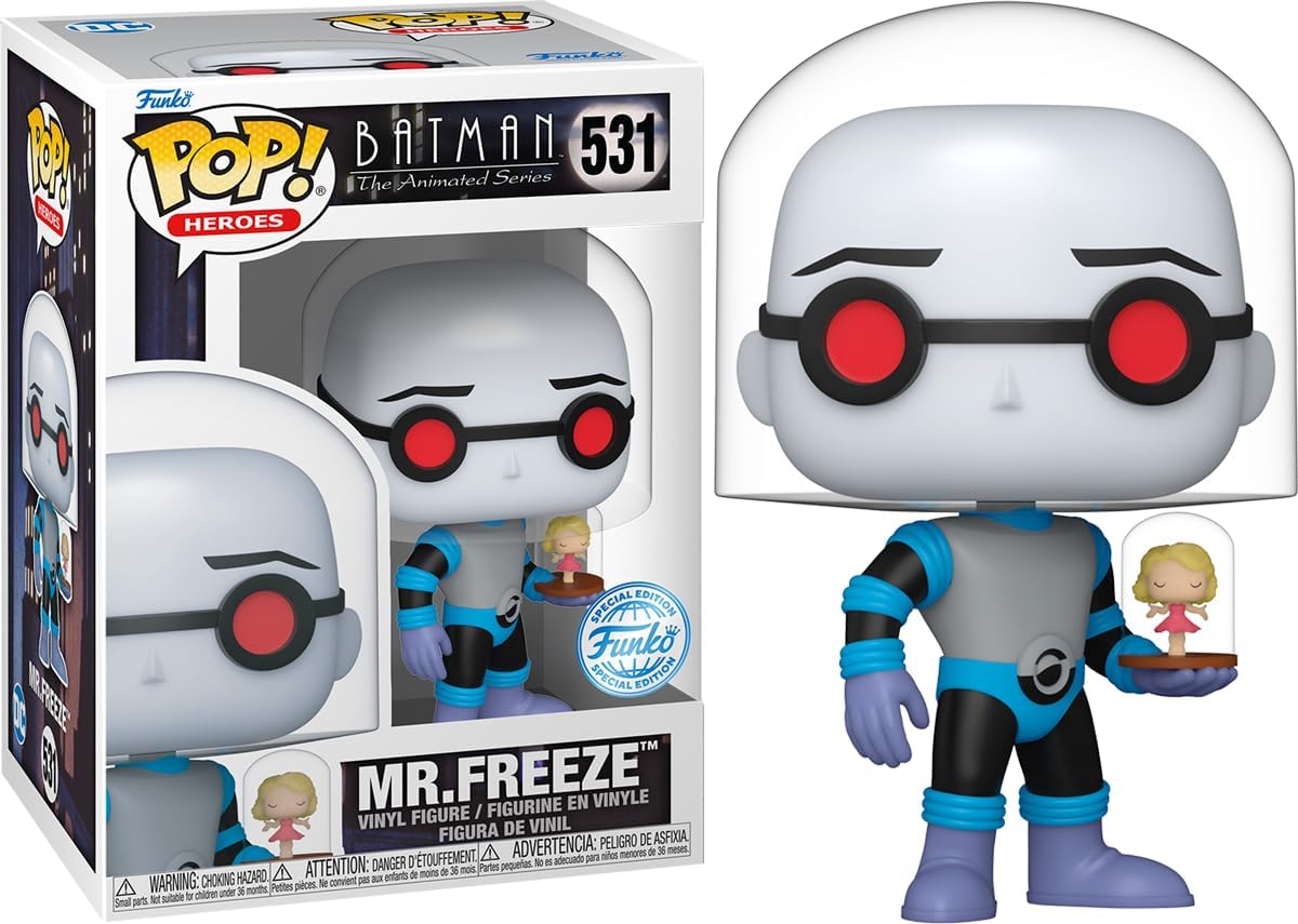 Funko POP Vinyl Excl BTAS Mr. Freeze with Nora