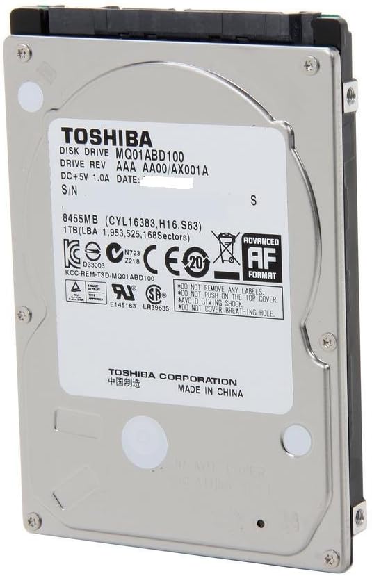 Ps4 Tb Hdd 5400 Rpm TOSHIBA MQ04ABF100 1TB 5400RPM 8MB Cache (7mm