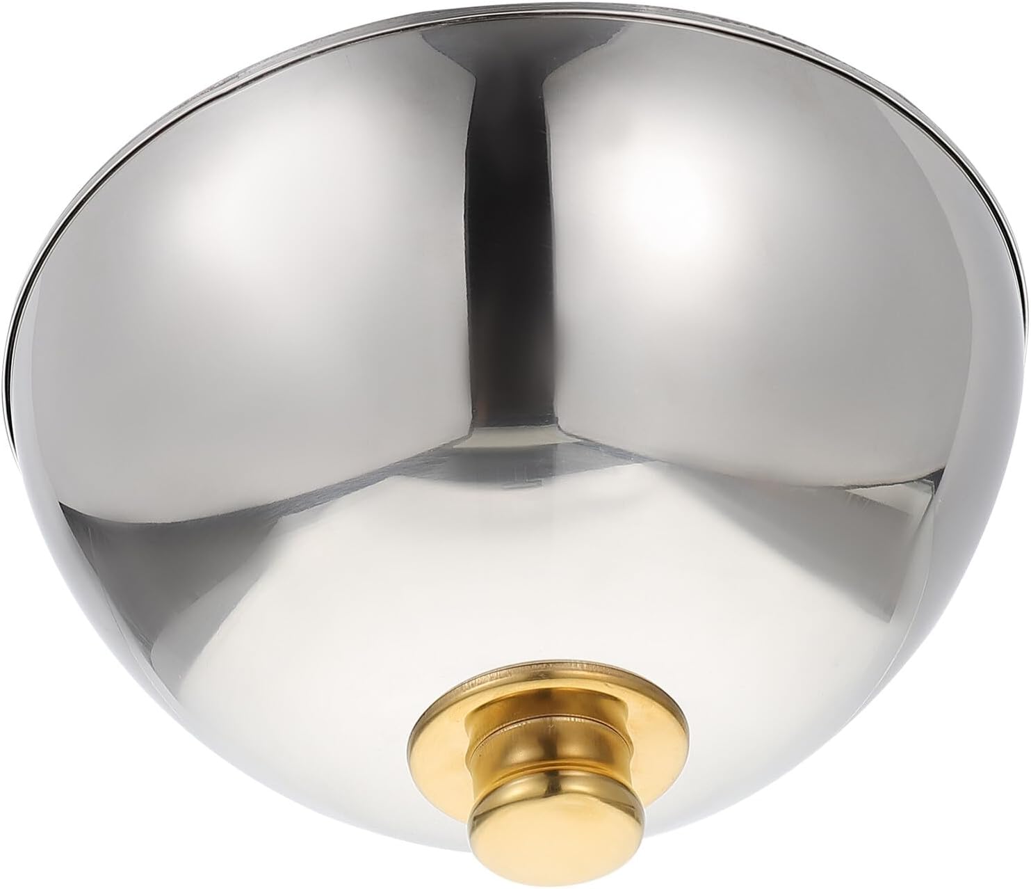 Stainless Steel Dome Food Cover 12.5 Inch Kitchen Food Protector Heat Resistant Lid and Dish Warming in Home and Restaurant Use