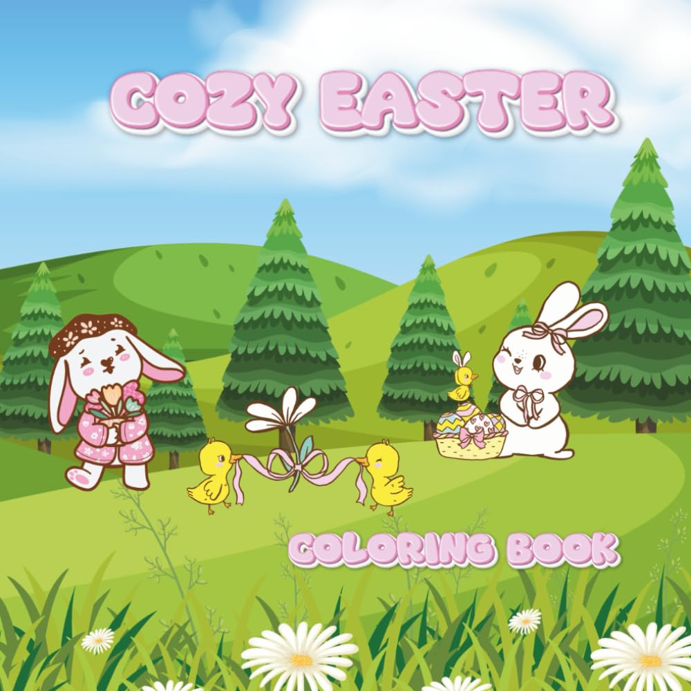 Cozy Easter: Coloring Book