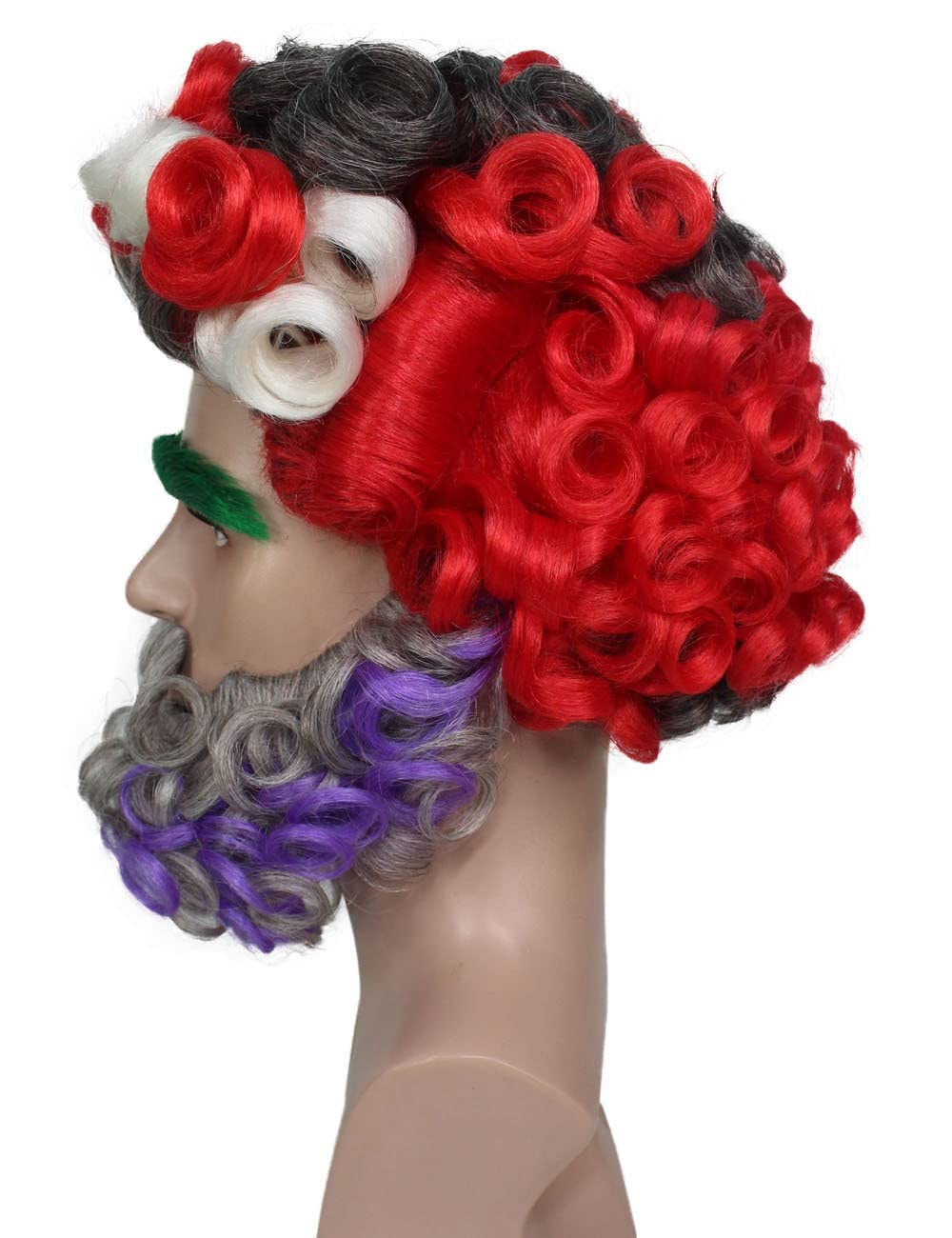 めぅ　ウィッグ Amazon.co.jp: Wigs2you 仮装 ウィッグ H-5521 ショート カール ヒゲ