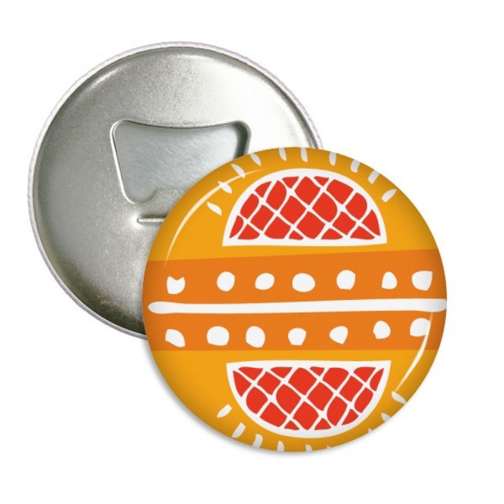Badge bouton Mexique totems et décapsuleur aimanté : le cadeau culturel idéal