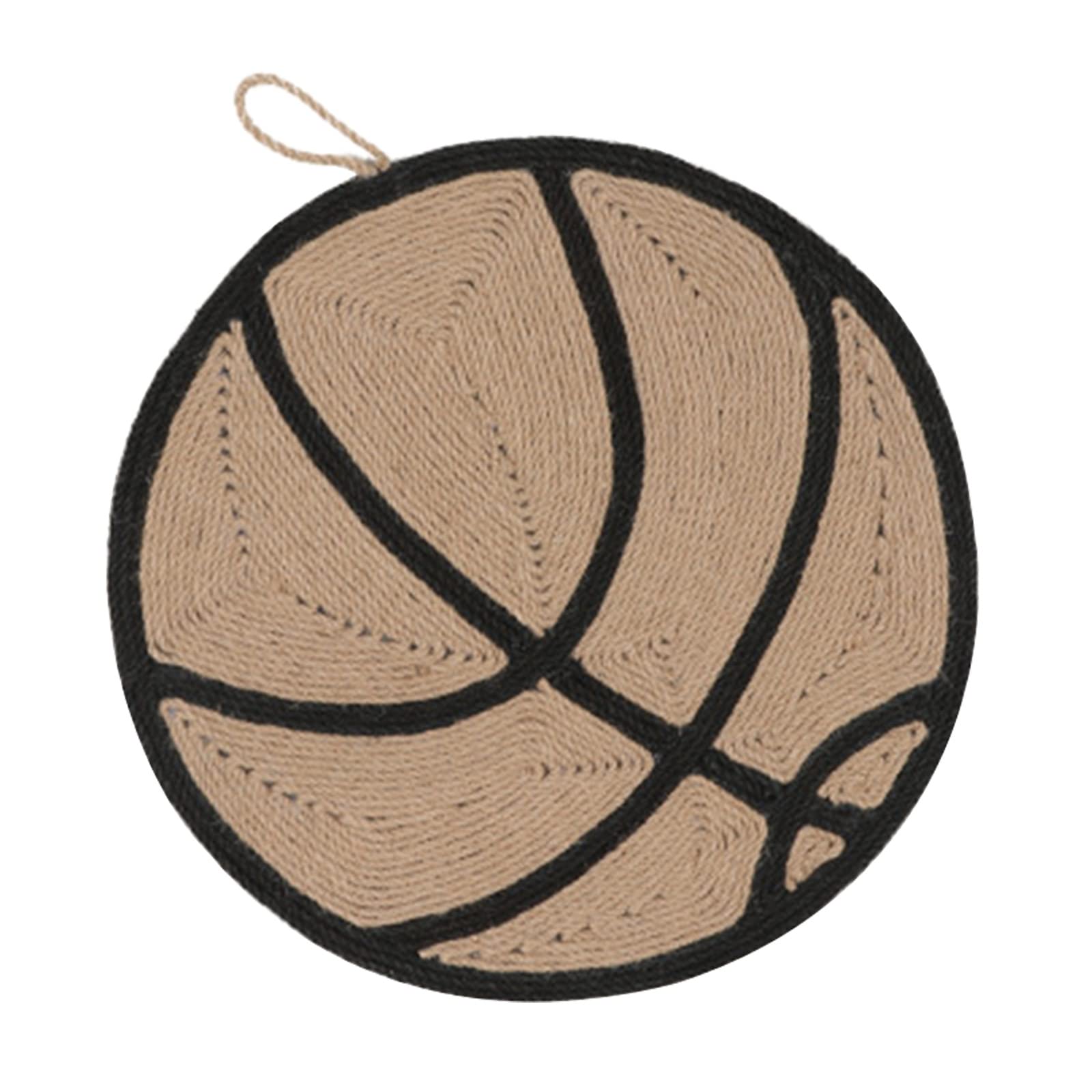 Boule à gratter pour chaton avec tapis protection canapé en sisal