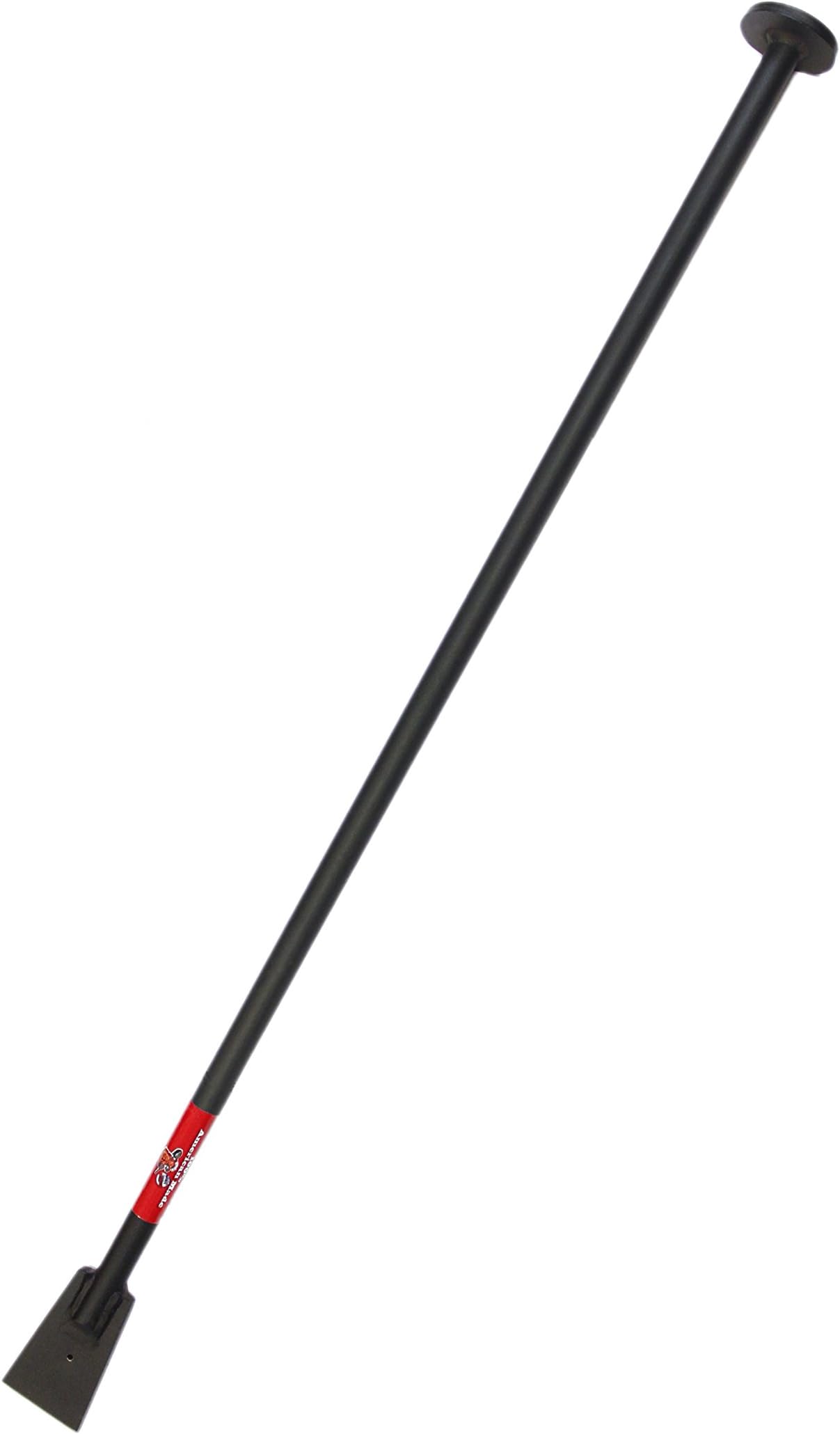 Bully Tools Steel Tamping and Digging Bar 3/8 in Thick Blade | Heavy Duty Digging Bar and Tamper Tool for Rocky Ground Soil Tamping and Backfill |100% Made in USA
