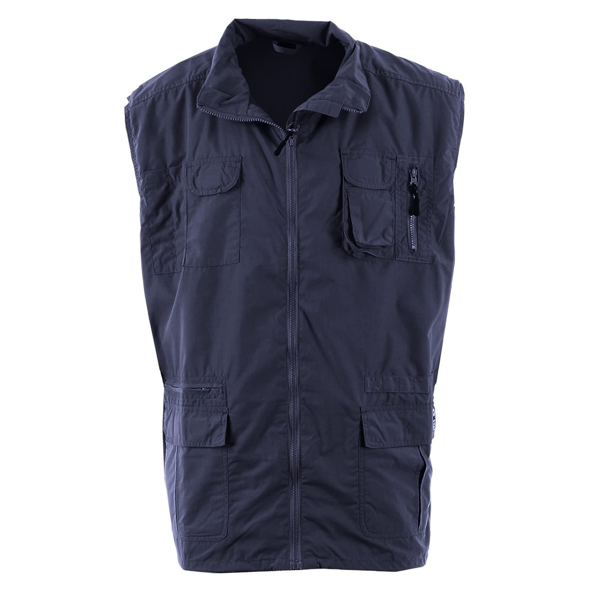 D555 Kingsize Enzo Hunting Waistcoat Navy Size - 4XL - 56-58 Chest Navy