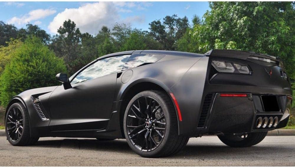 Averry SW900 Satin Black | 197-O | Vinyl CAR WRAP Film (5ft x 25ft (125 Sq/ft)) w/Free-Style-It Pro-Wrapping Glove
