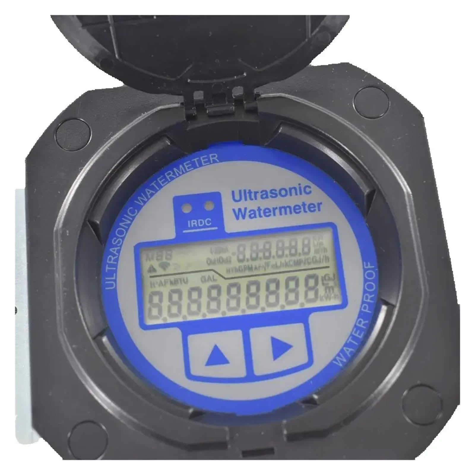 Ultradźwiękowy wodomierz DN15 DN20 DN25 DN32 DN40 Cyfrowy miernik przepływu wody IP68 Wodoodporny gwintowany przepływomierz wody w płynie Długi czas pracy(DN32)