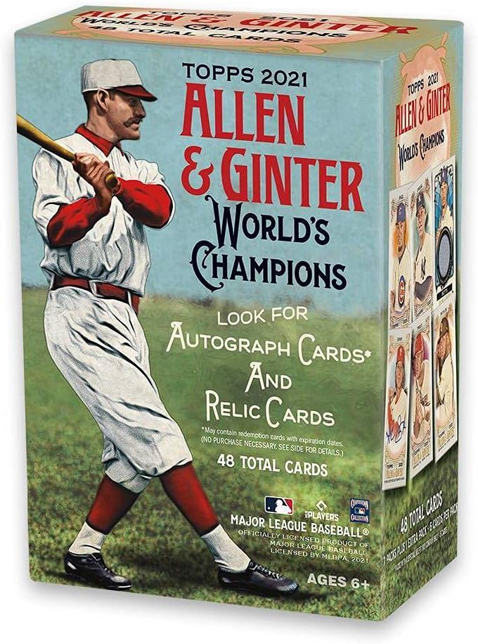 2021 Topps Allen & Ginter MLB Baseball BLASTER Box (8 pks/box)