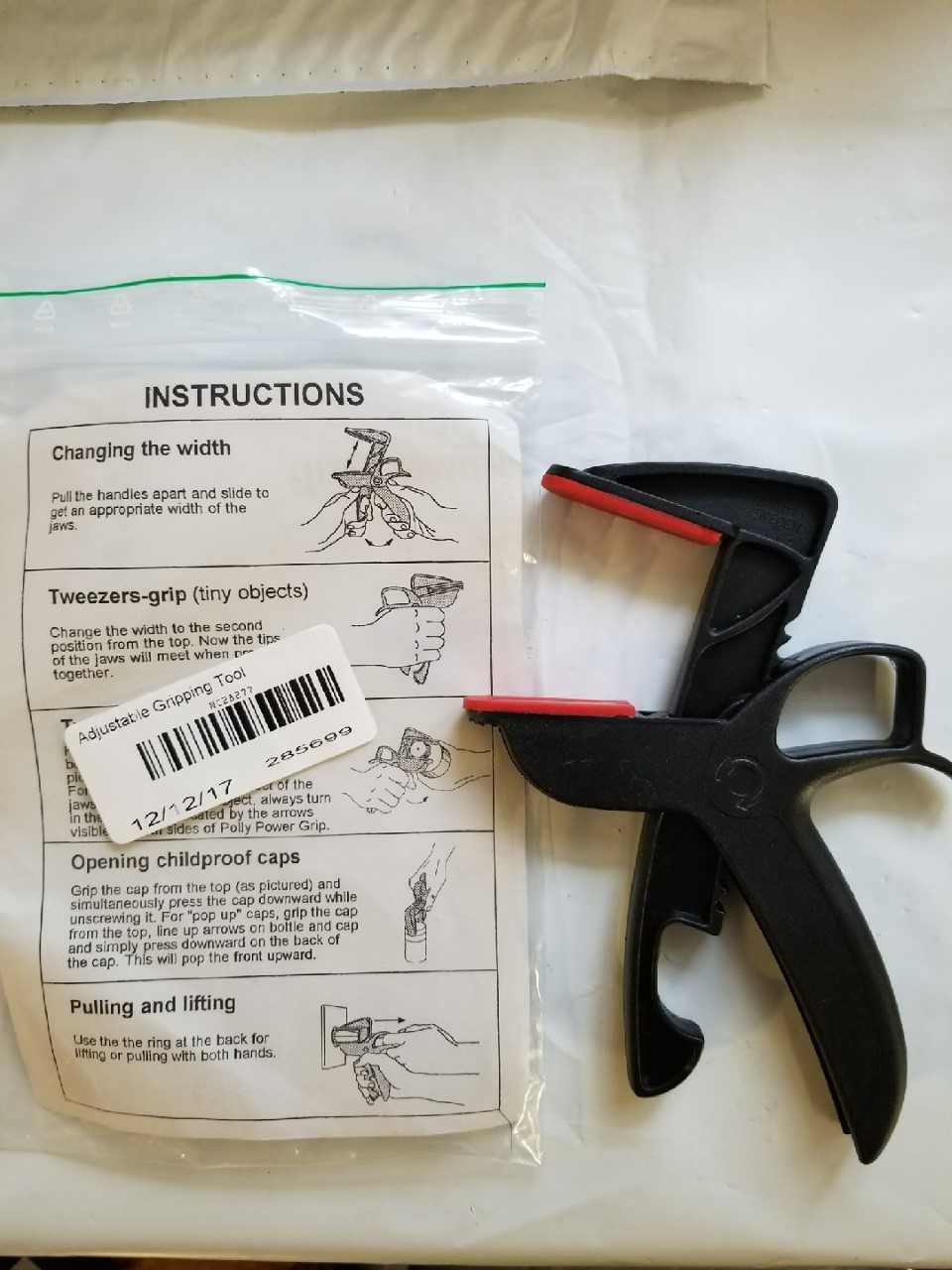 North Coast Medical Adjustable Gripping Tool