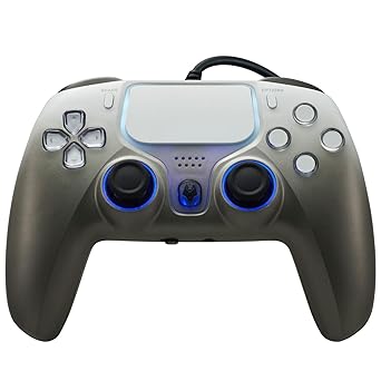 Mises à jour du système pour PlayStation 5 et PS5 Pro : Découvrez les changements 7 61pPQM71qTL. SX342 NBCP PS5 Wired Controller with Turbo, Hall Effect Triggers, Dual Vibration, 3.5mm Audio Jack Gamepad for PS5/PS4/PC/Steam Gaming