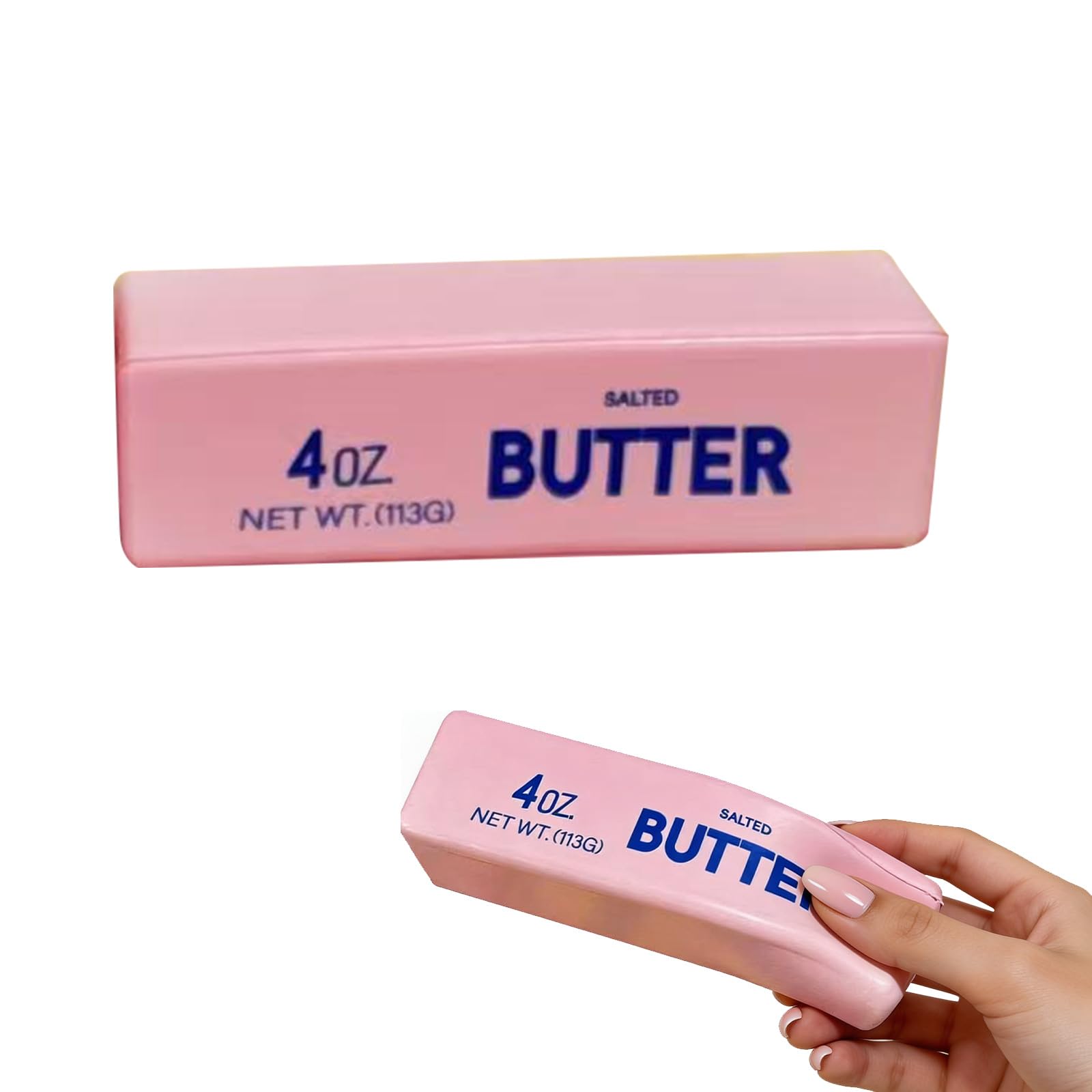 Butter Squishy, Salted Butter Design Stress Relief Fidget Sensory Toys ﻿ (B)