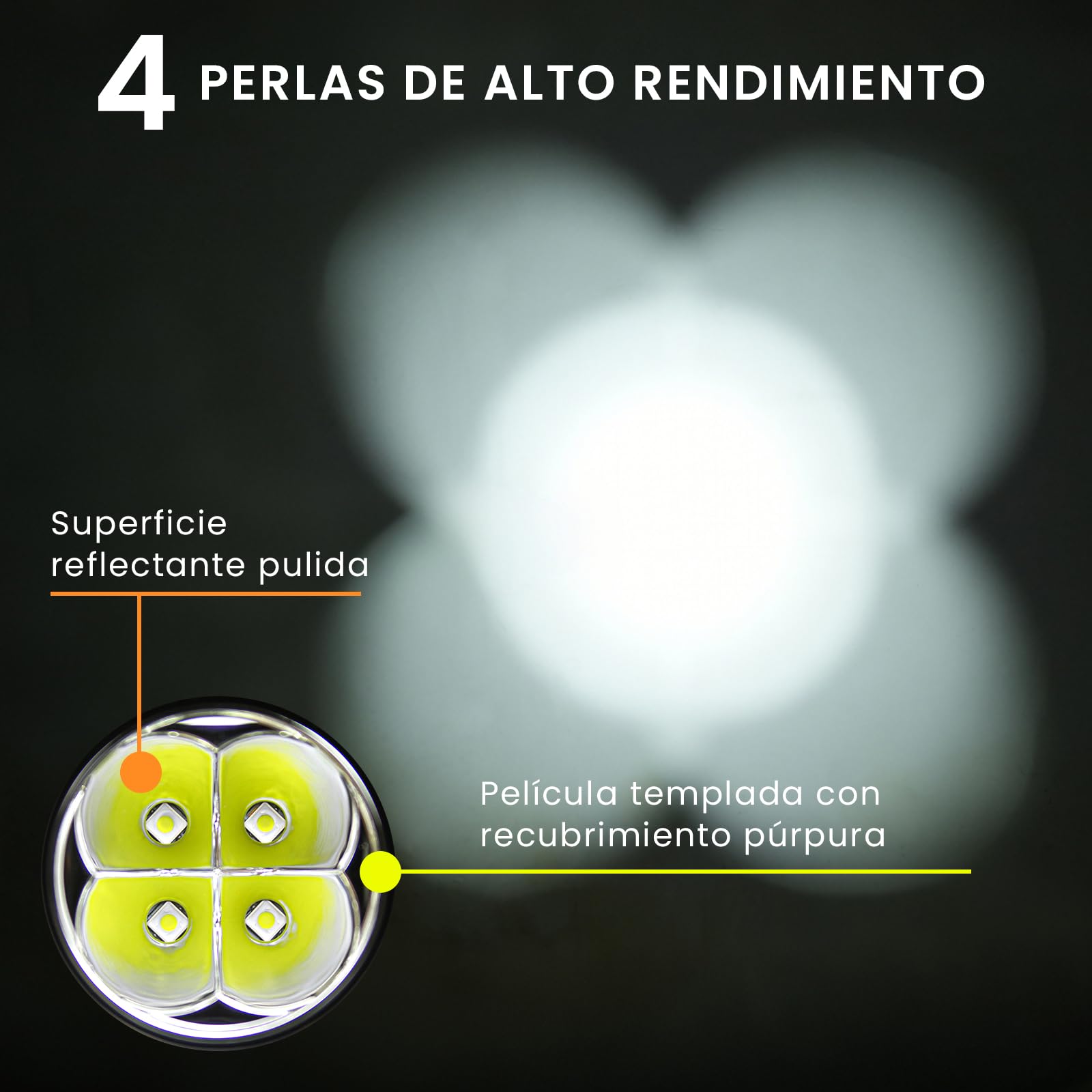 Sofirn SR15 Linterna LED Recargable, 4500 Lúmenes, 510 m Alcance, Linterna Tactica con 8 Modos, USB-C, IPX8 Impermeable, Base Magnética, Clip y Diseño Compacto para Trabajo, Emergencias y Uso Diario